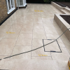 County Crema porcelain paving 900x600x20mm cream outdoor patio slabs