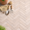 Dijon Sinai Pearl cobbles 200x50x40mm herringbone paving