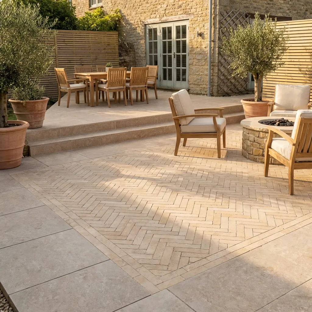 Dijon Sinai Pearl Honed & Tumbled Cobbles 200x50x40mm (Price From: £43.00/m2) - Image 4