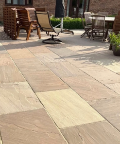 Alternative view of Raj Green Sandstone Riven 900X600X22mm - 21.00m2 (From £22.85/m2)
